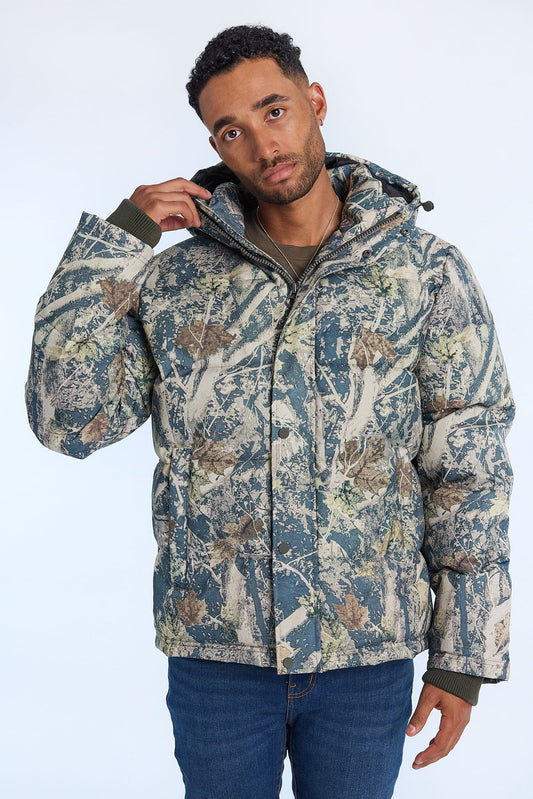 North Western Hooded Puffer Jacket - Misc image 1