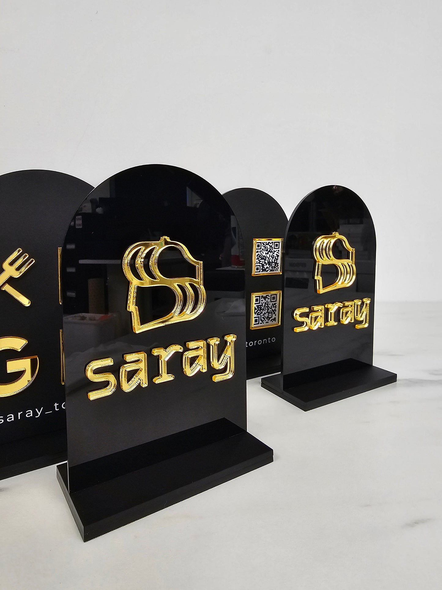 Custom Acrylic Restaurant QR Menu | 4 x 6" - Kitchen & Dining image 3