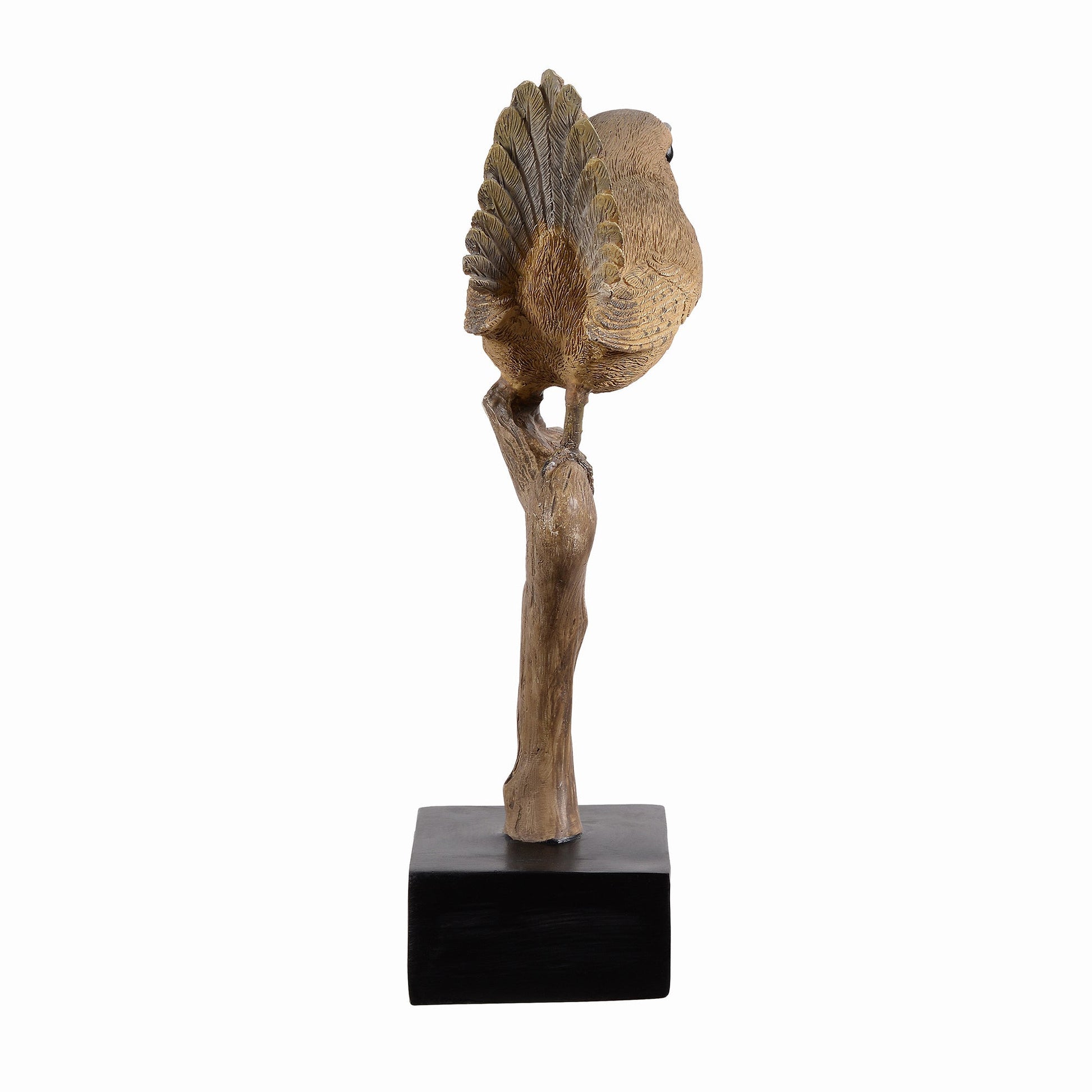 53008-D - Sing Bird On Branch Lifelike Resin Bird Home Tabletop Decor - Furniture image 5
