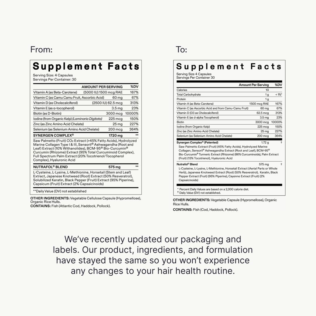 Nutrafol Men Hair Growth Supplement for Thicker - Beauty image 7
