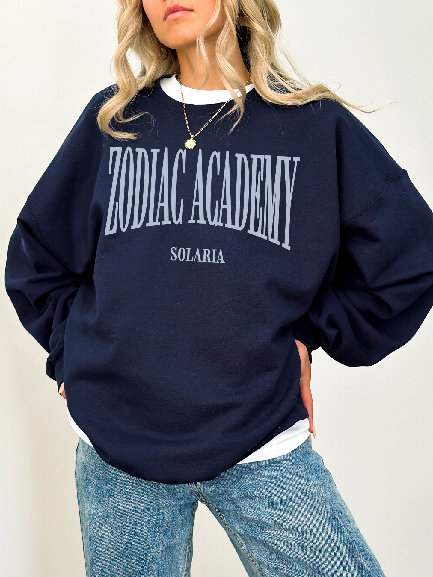 Zodiac Academy Solaria Sweatshirt | Zodiac Academy Merch - Apparel image 6