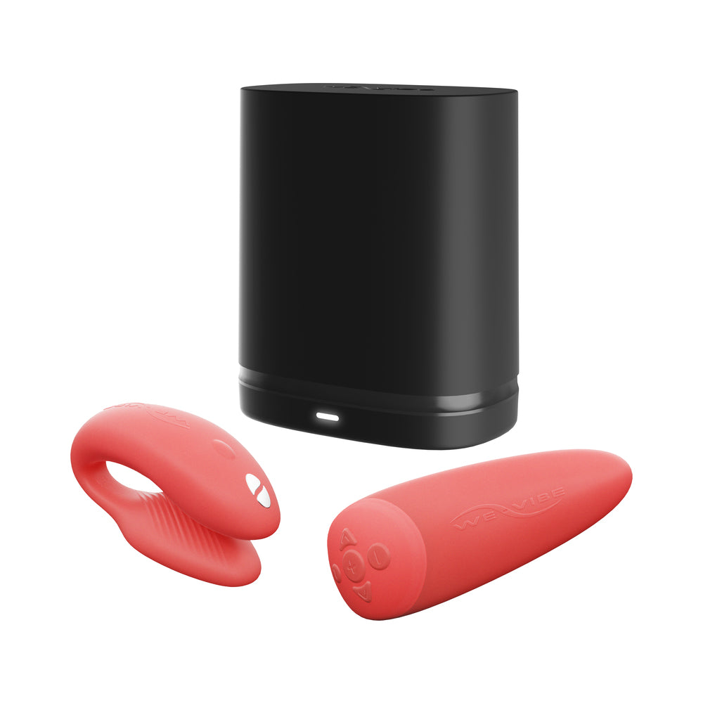 We-Vibe Chorus Remote & App Controlled Couples' Vibrator - Coral - Toys & Games image 5