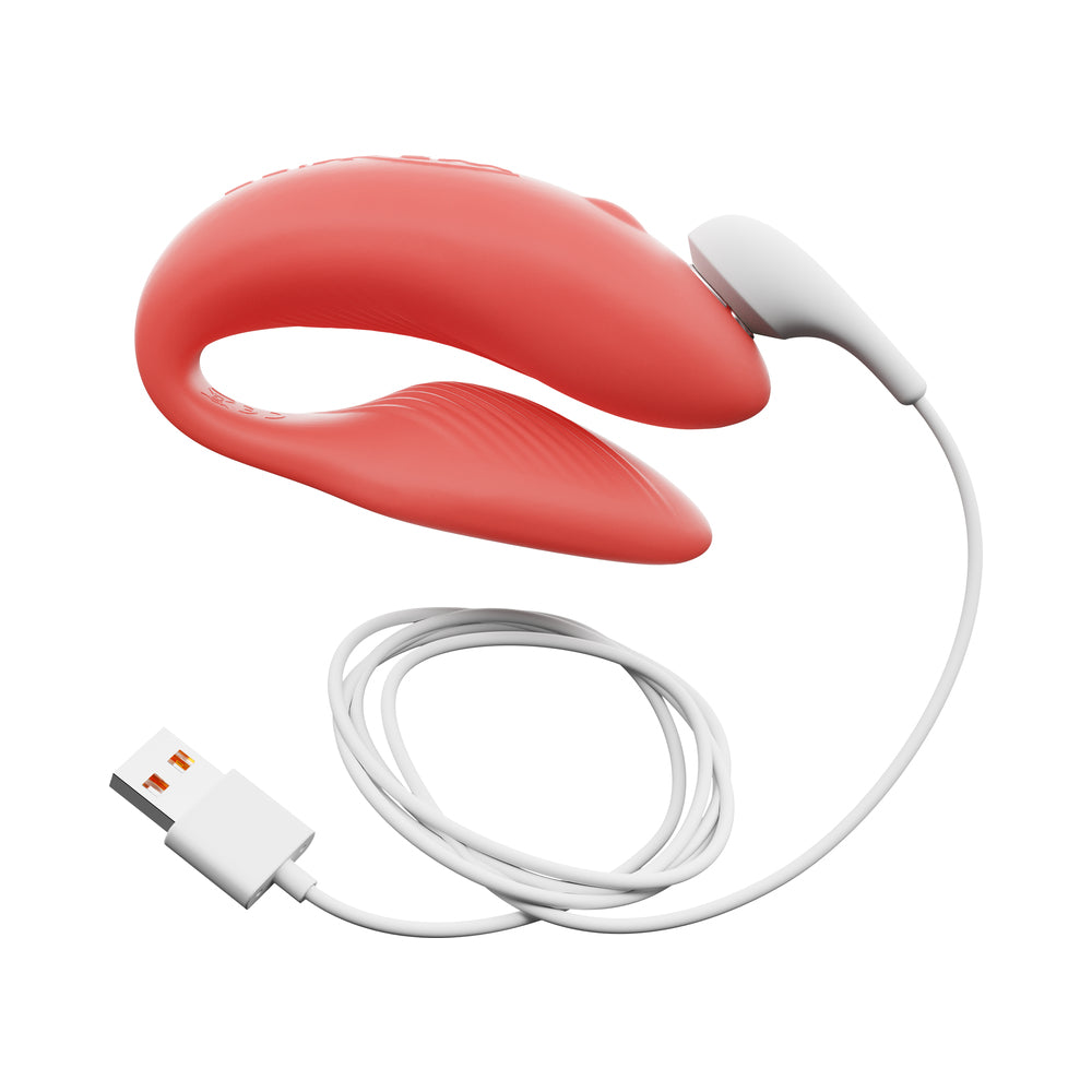 We-Vibe Chorus Remote & App Controlled Couples' Vibrator - Coral - Toys & Games image 7