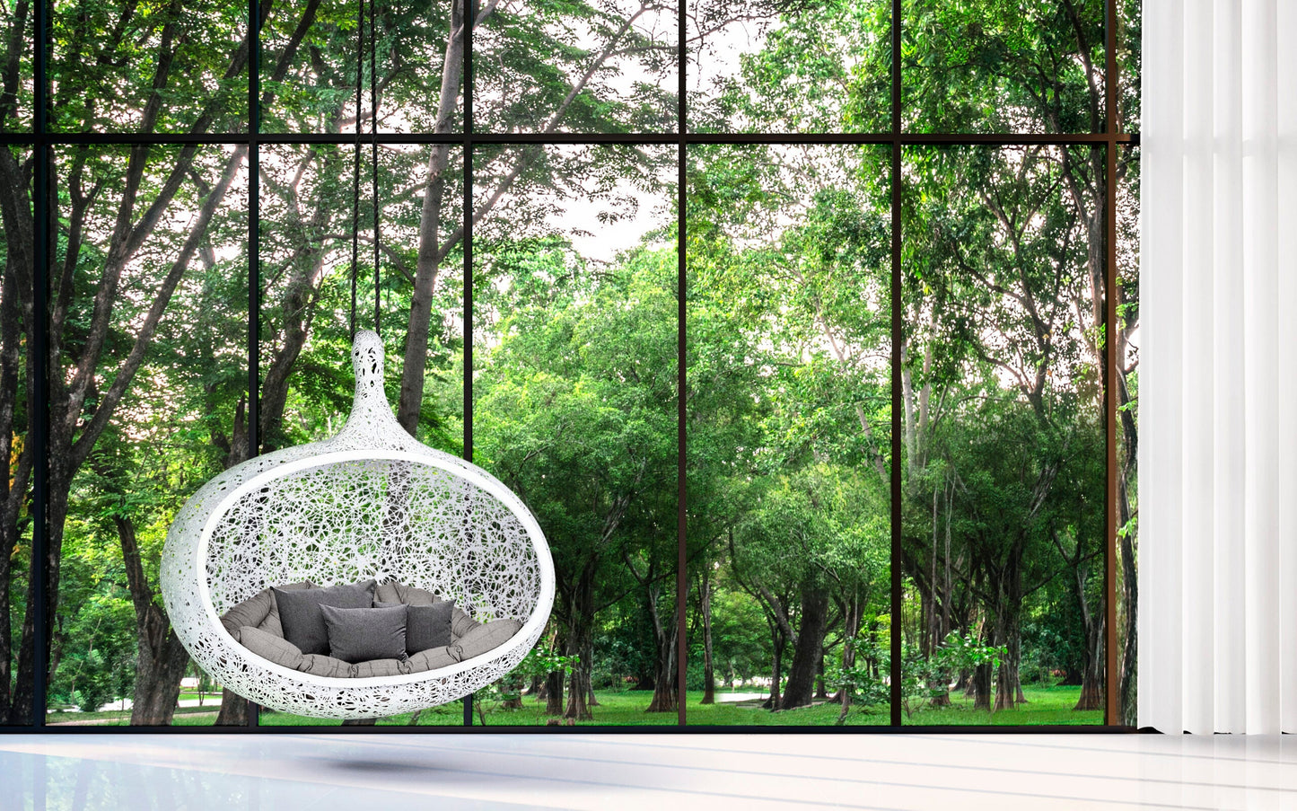 Grand Hanging Nest Chair - Furniture image 7