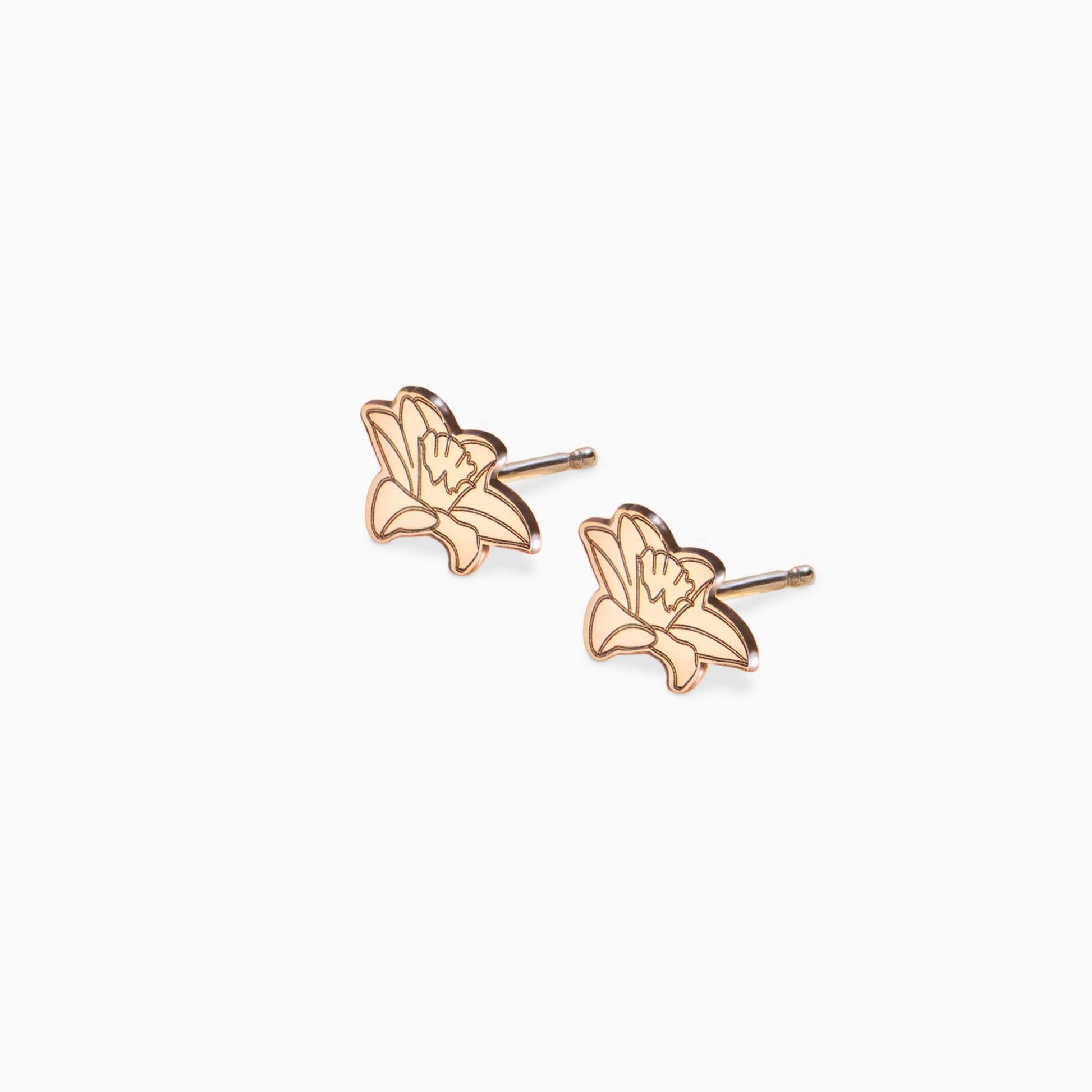 Birth Flower Earring - Jewelry image 5