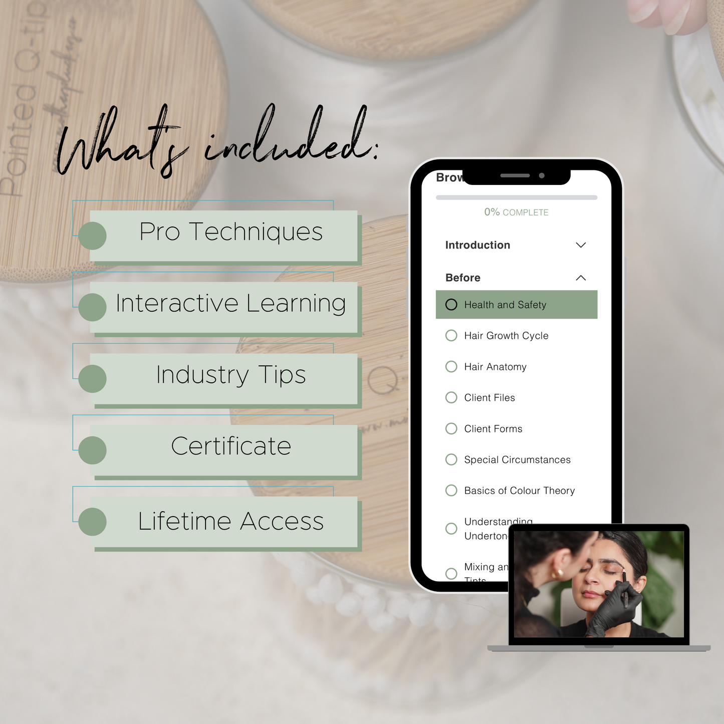 Brow Shaping Online Course - Kitchen & Dining image 2