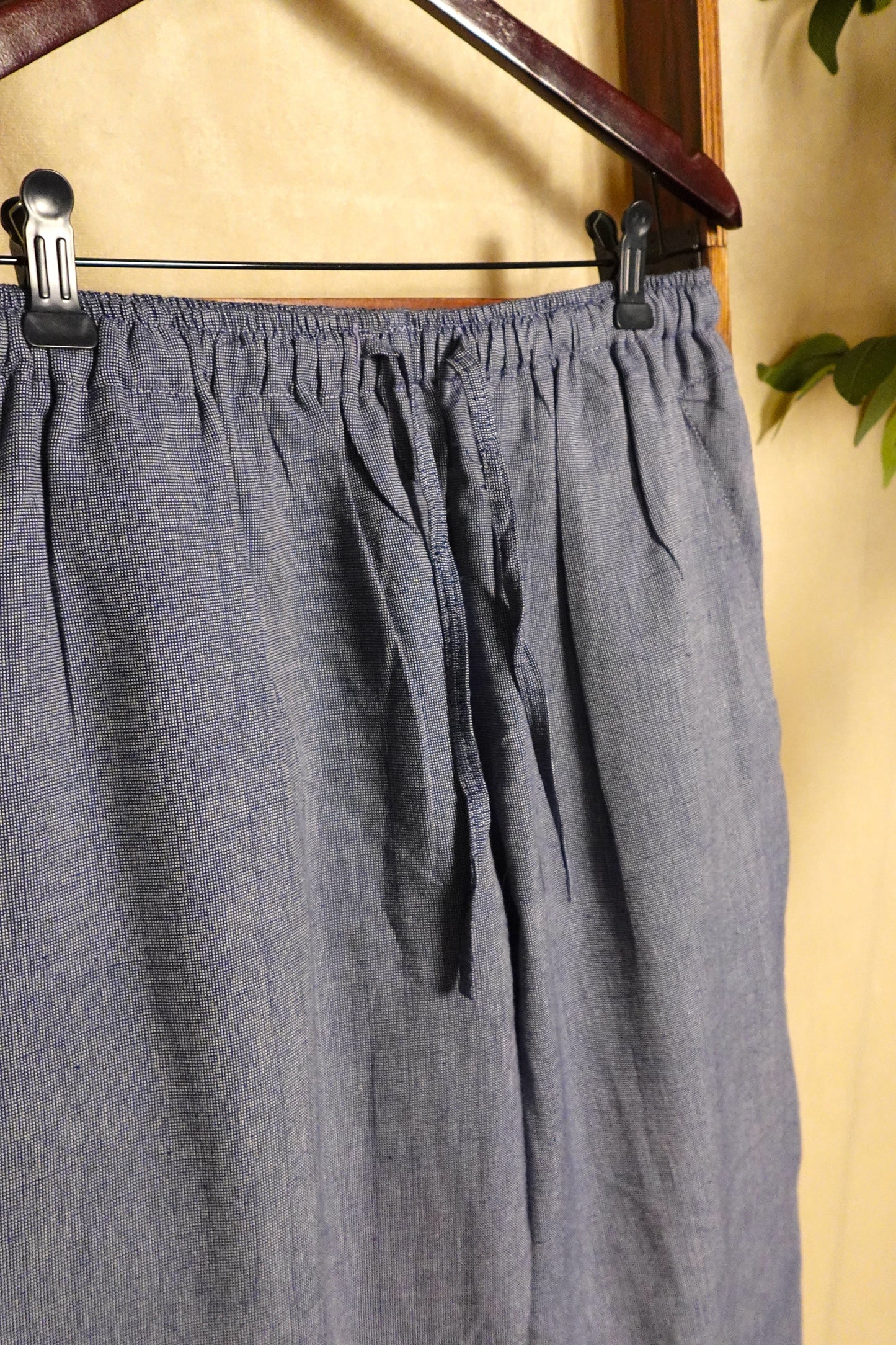 Cobalt Cascade Cotton Pants - Bedding image 2