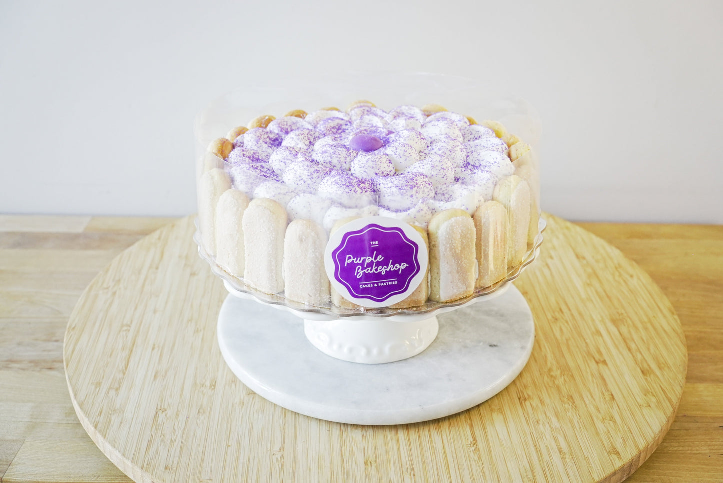 Ube Tiramisu Round Cake - Beauty image 1