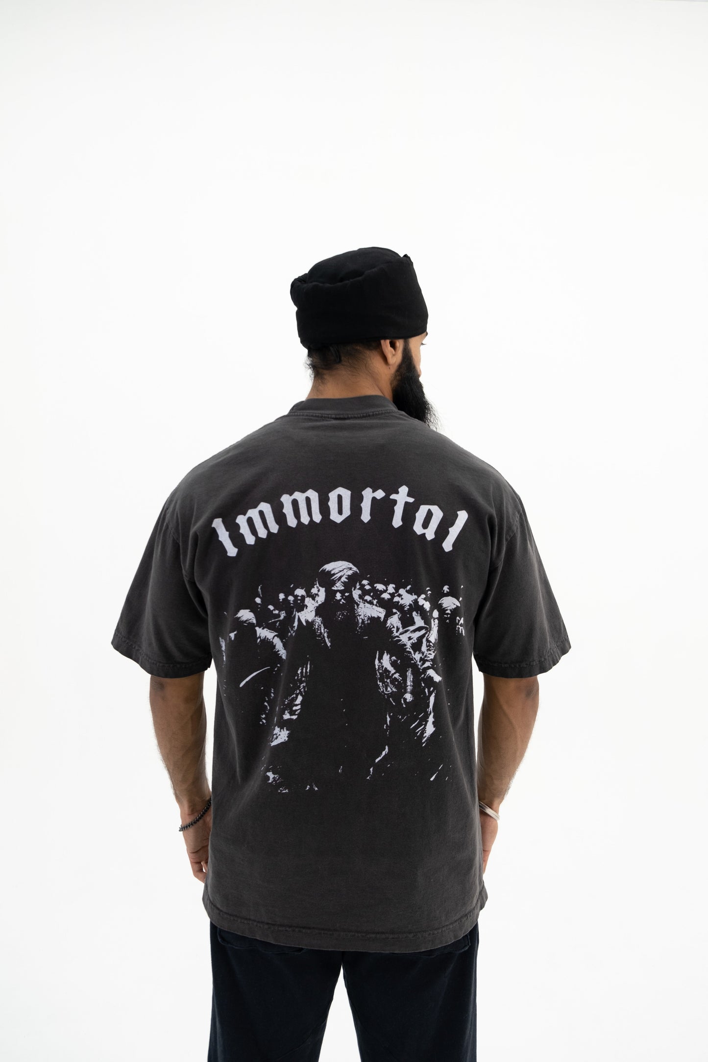 THE IMMORTAL ARMY PREMIUM VINTAGE T-SHIRT - VINTAGE BLACK - Apparel image 3