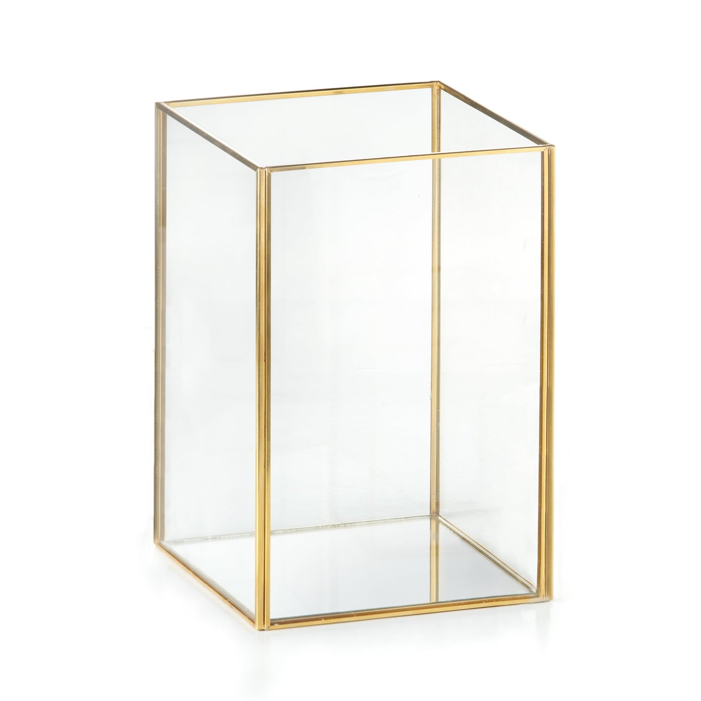 9" Gold Lantern - each - Home Decor image 1