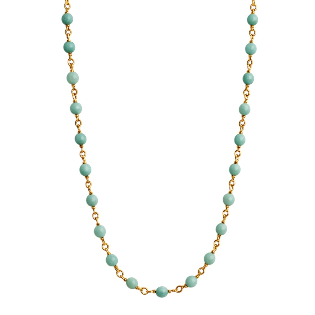 Agate Station Necklace - Jewelry image 1