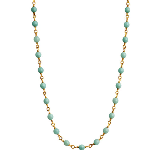 Agate Station Necklace - Jewelry image 1
