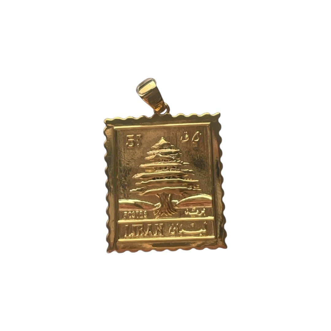 Postage Stamp Pendant - Jewelry image 3