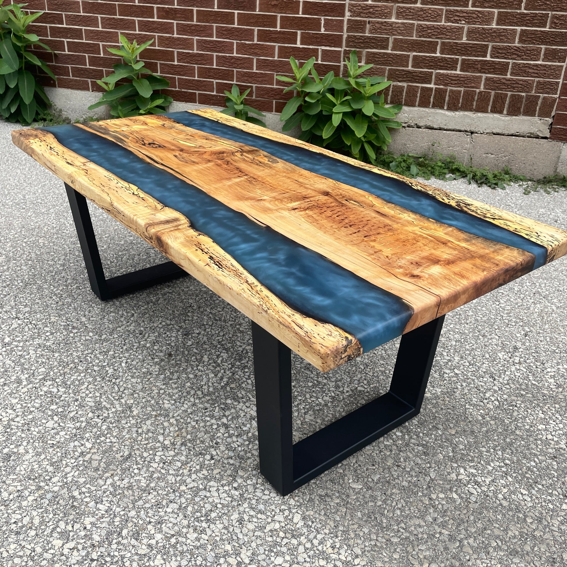 Spalted Maple River Coffee Table - Furniture image 8