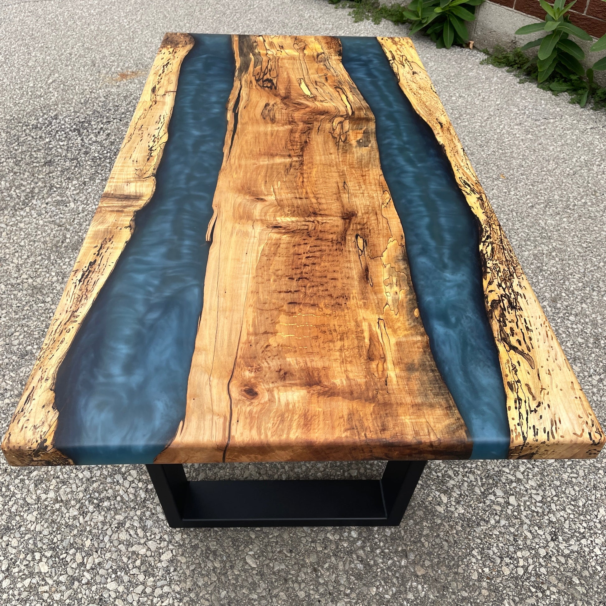 Spalted Maple River Coffee Table - Furniture image 9