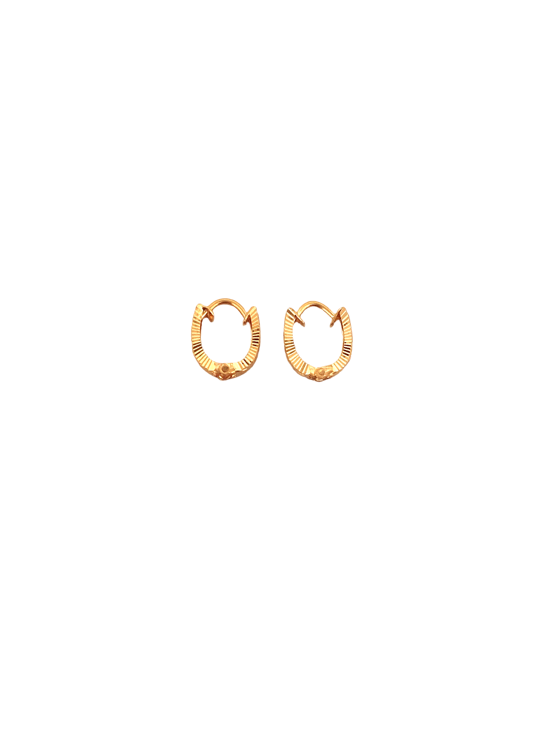 22 Gold Designer Hoop Earrings - Jewelry image 2