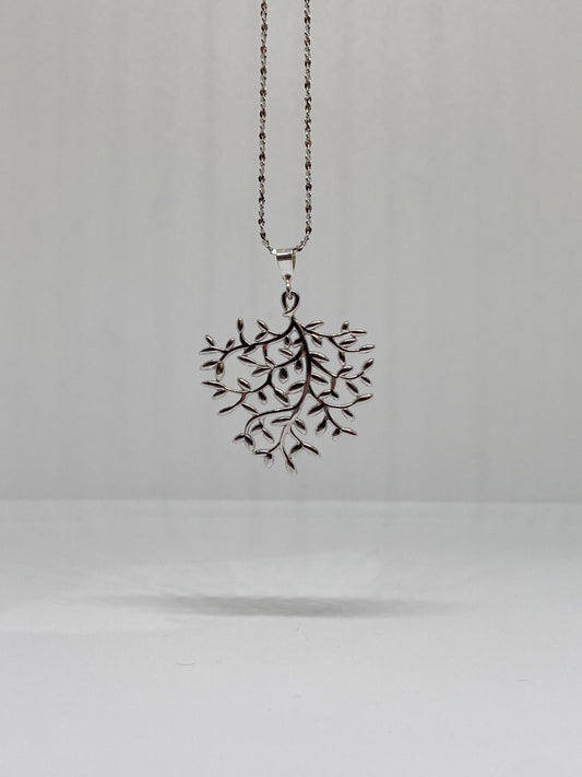 Sterling Silver Tree Pendant - Jewelry image 1