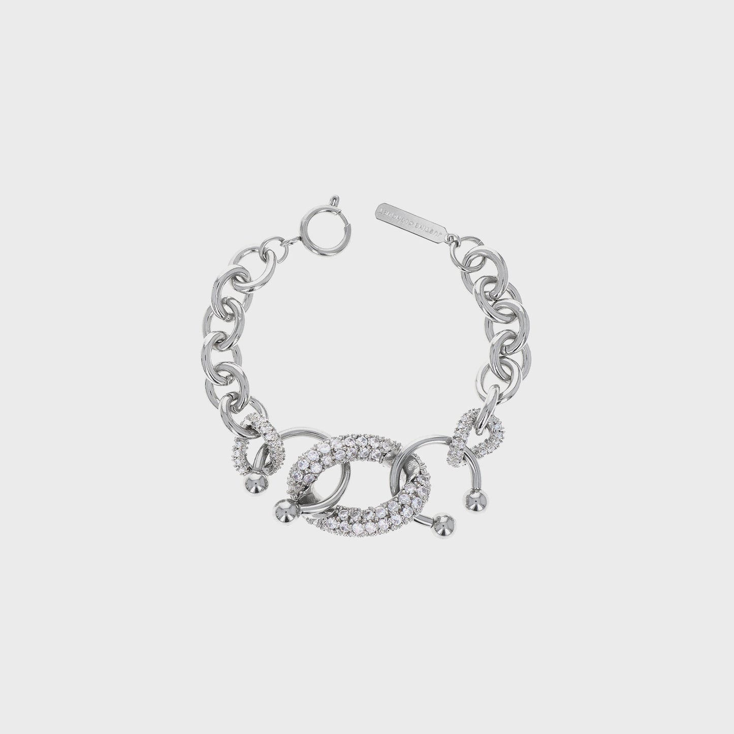 Justine Clenquet Phoebe Bracelet - Palladium - Jewelry image 1
