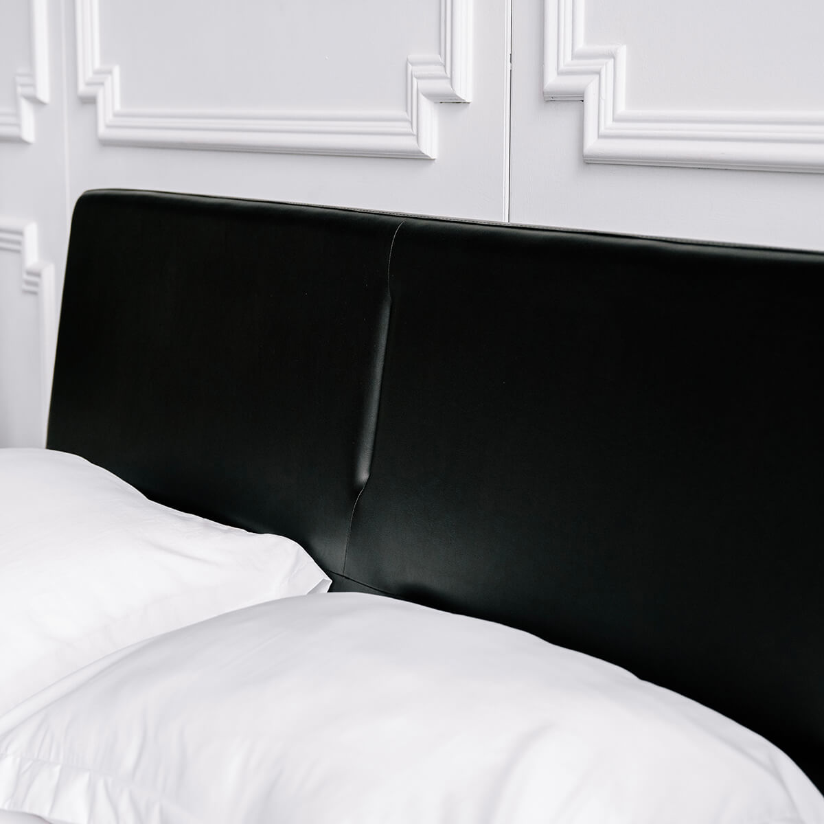 Salvatore - Leather Walnut Storage Bed - Furniture image 9