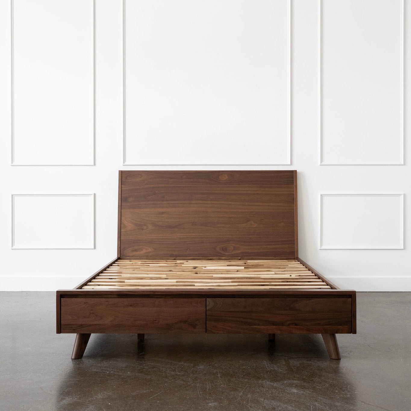 Joey - Walnut Storage Bed - Furniture image 18