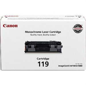 Original Canon 119 Black Toner Cartridge (3479B001) - Gadgets image 1