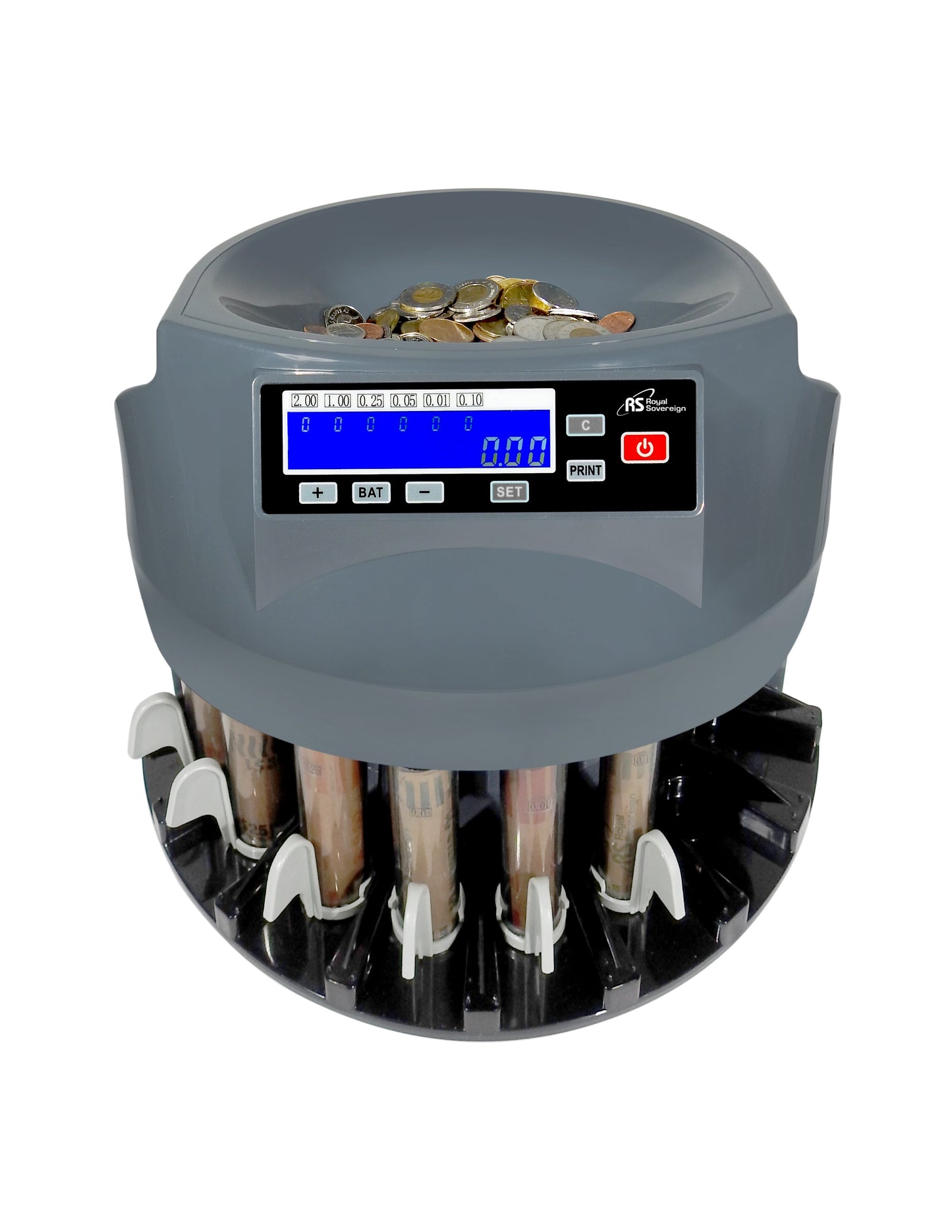 RC500-CA/ Automatic Quicksort Canadian Coin Counter, Sorter and Wrapper (Refurbished) - Accessories image 2