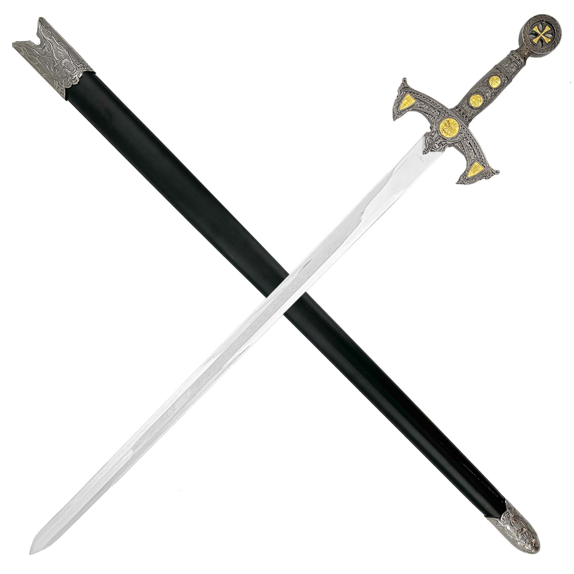Sanctified Steel The Templar’s Sword - Home Decor image 1