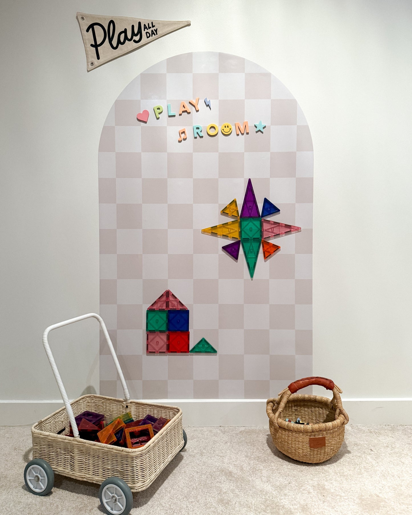 MEGA Magic Playwall - Arch Magnetic Wall Decal for Kids - Toys & Games image 11