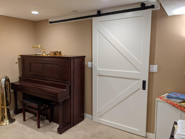 Viba K Style Solid Pine Barn Door - Misc image 1