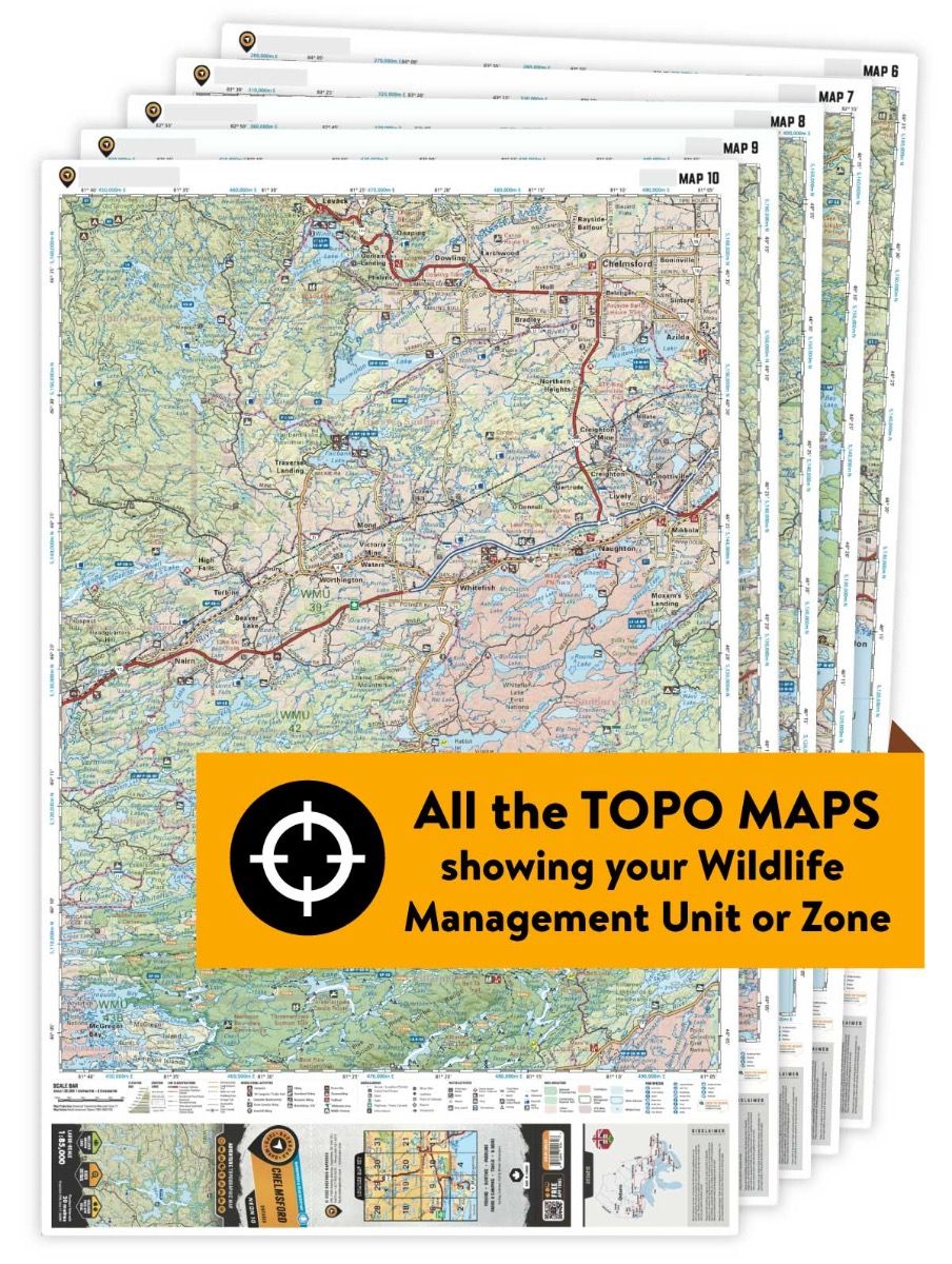 WMU 5-2 Hunting Bundle - Cariboo Region BC (16 maps) - Misc image 2