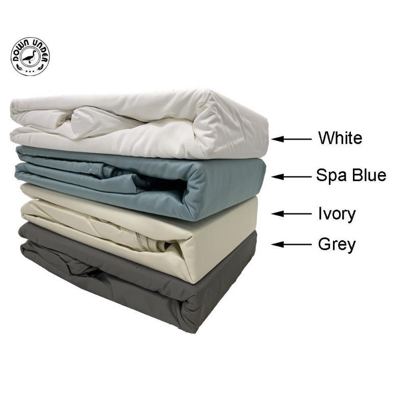 100% Rayon from Bamboo Sateen Duvet Cover from Twin Ducks - Bedding image 2