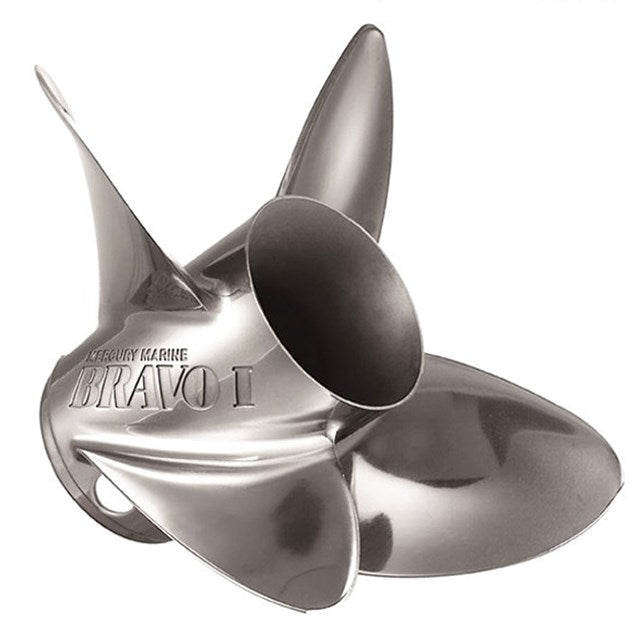 Mercury 48-8M0064471 Bravo I FS 15.25" X 26" 4-Blade Stainless Steel Propeller - Misc image 1