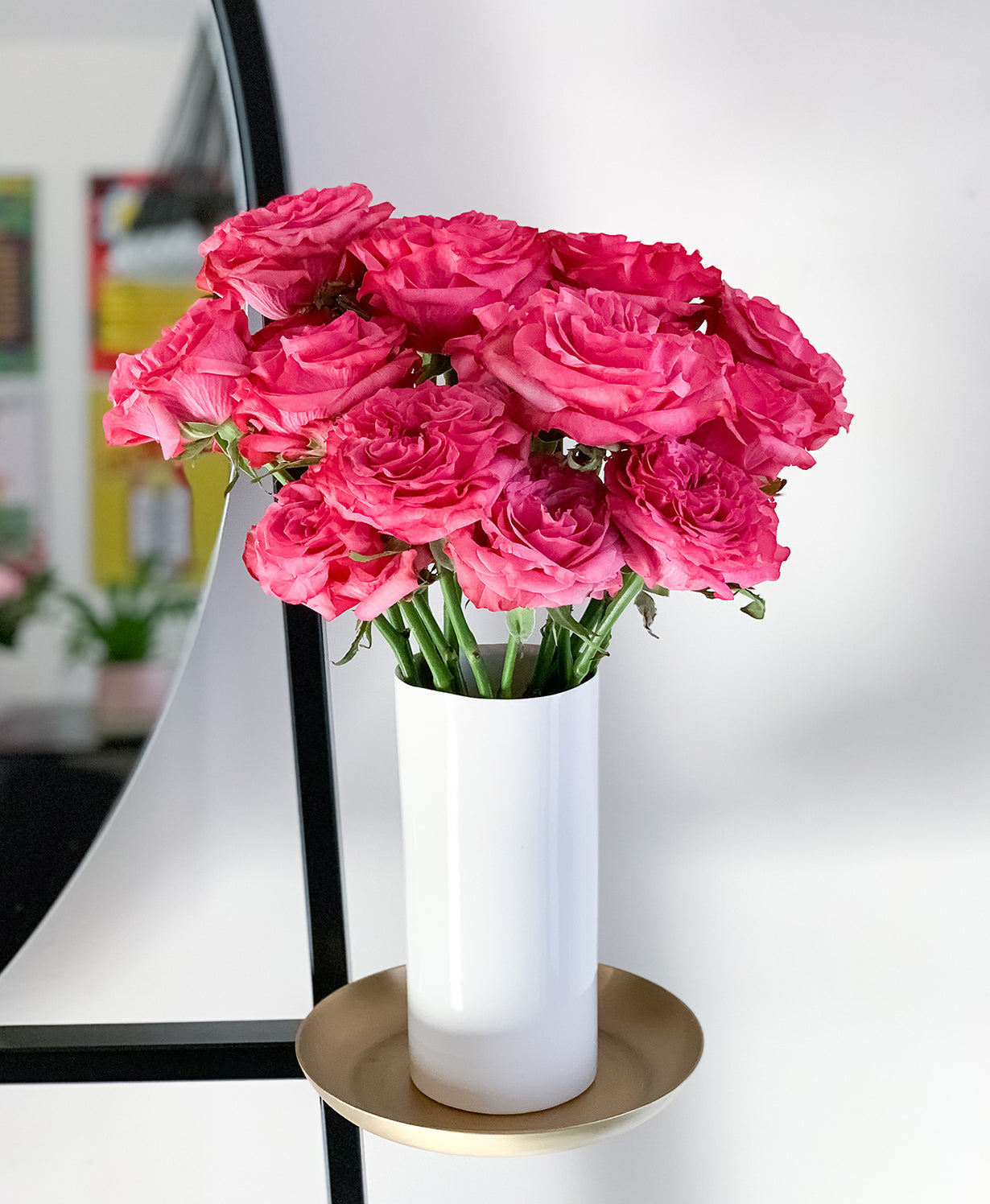 Country Blues Roses (15 stems) - Misc image 4