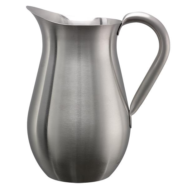 Service ideas 2 Litre Water Pitcher Without Ice Guard, Stainless Steel - Kitchen & Dining image 1