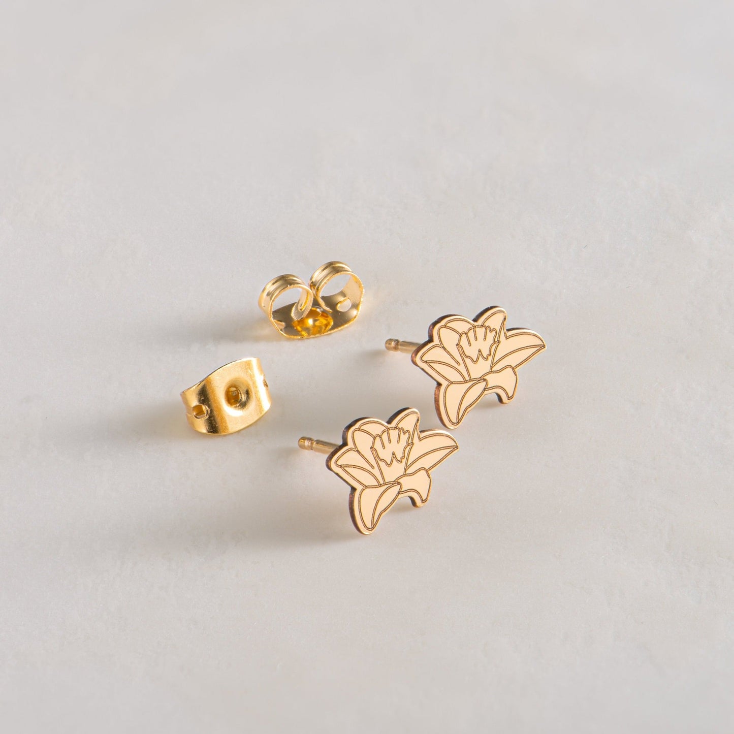 Birth Flower Earring - Jewelry image 4