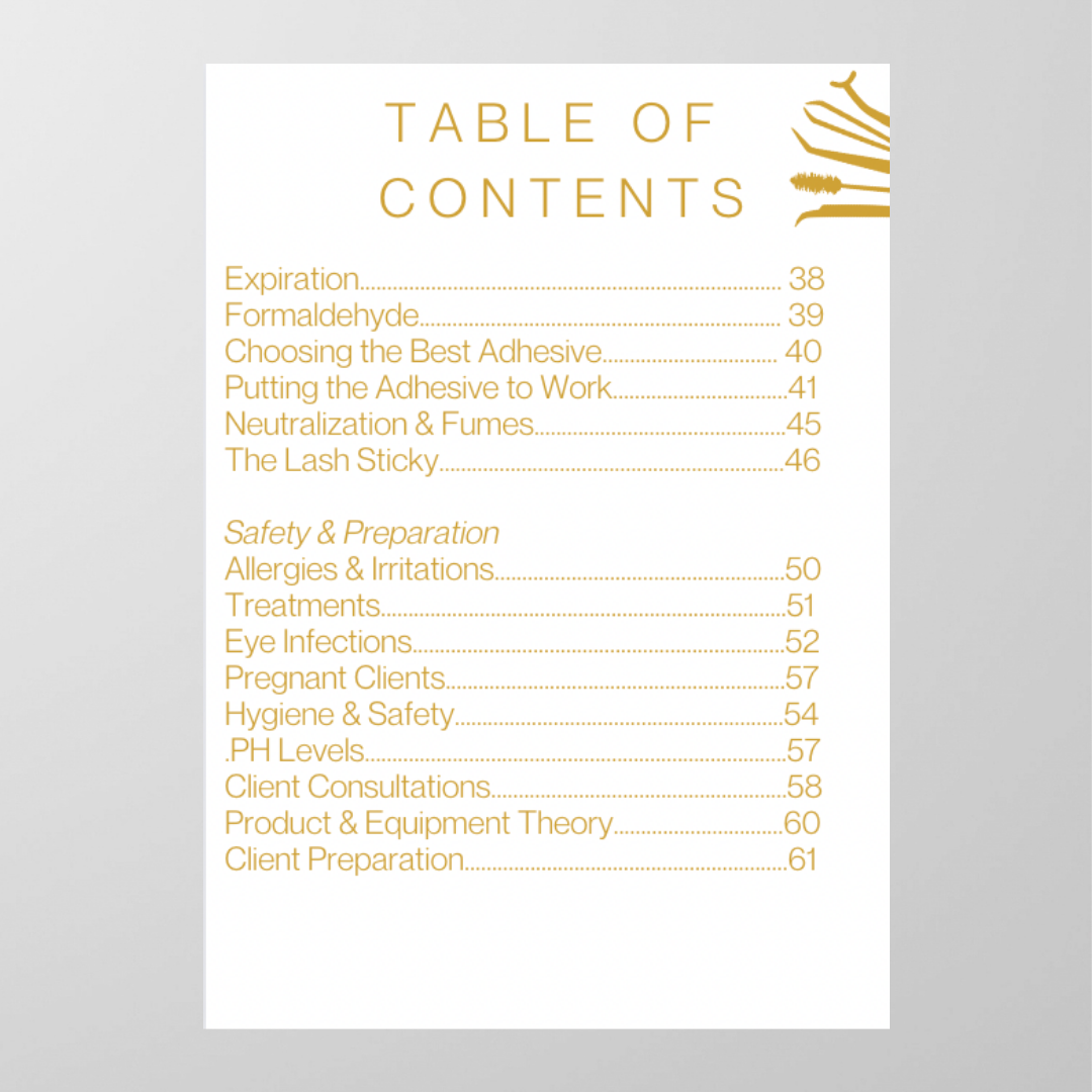 Lash Extension E-Book & Vendor List: The Ultimate Guide to the Lash Industry - Accessories image 5