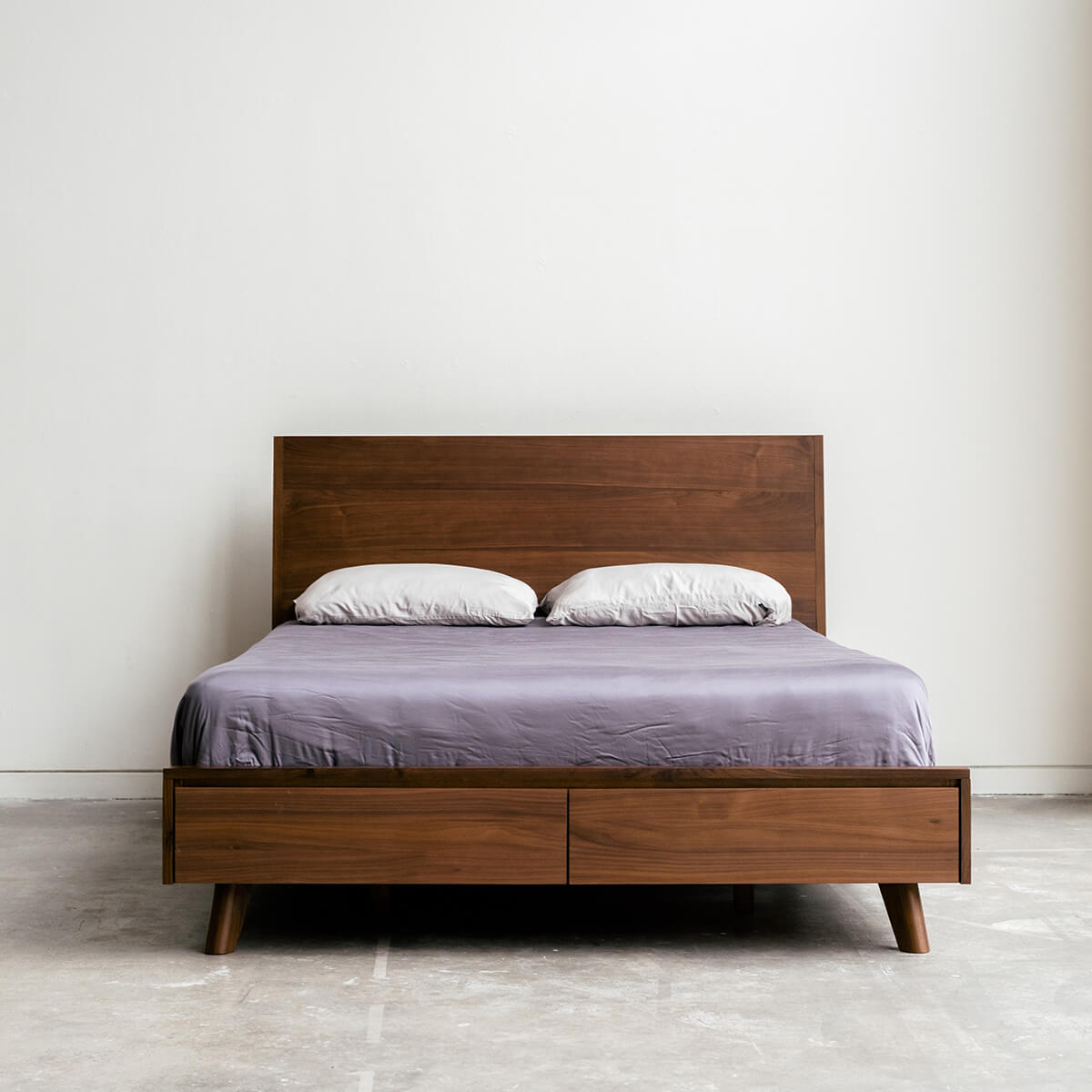 Joey - Walnut Storage Bed - Furniture image 4
