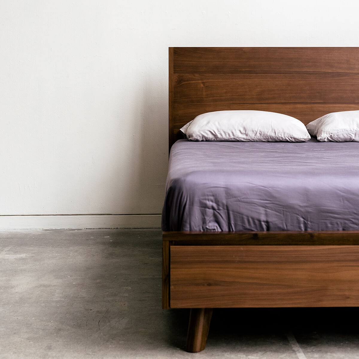 Joey - Walnut Storage Bed - Furniture image 14