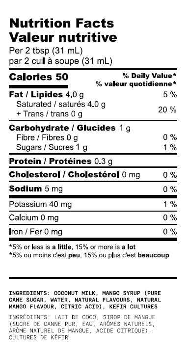 Probiotic Coconut Kefir Yogurt - Mango (Small) - 6 Pack - Kitchen & Dining image 4