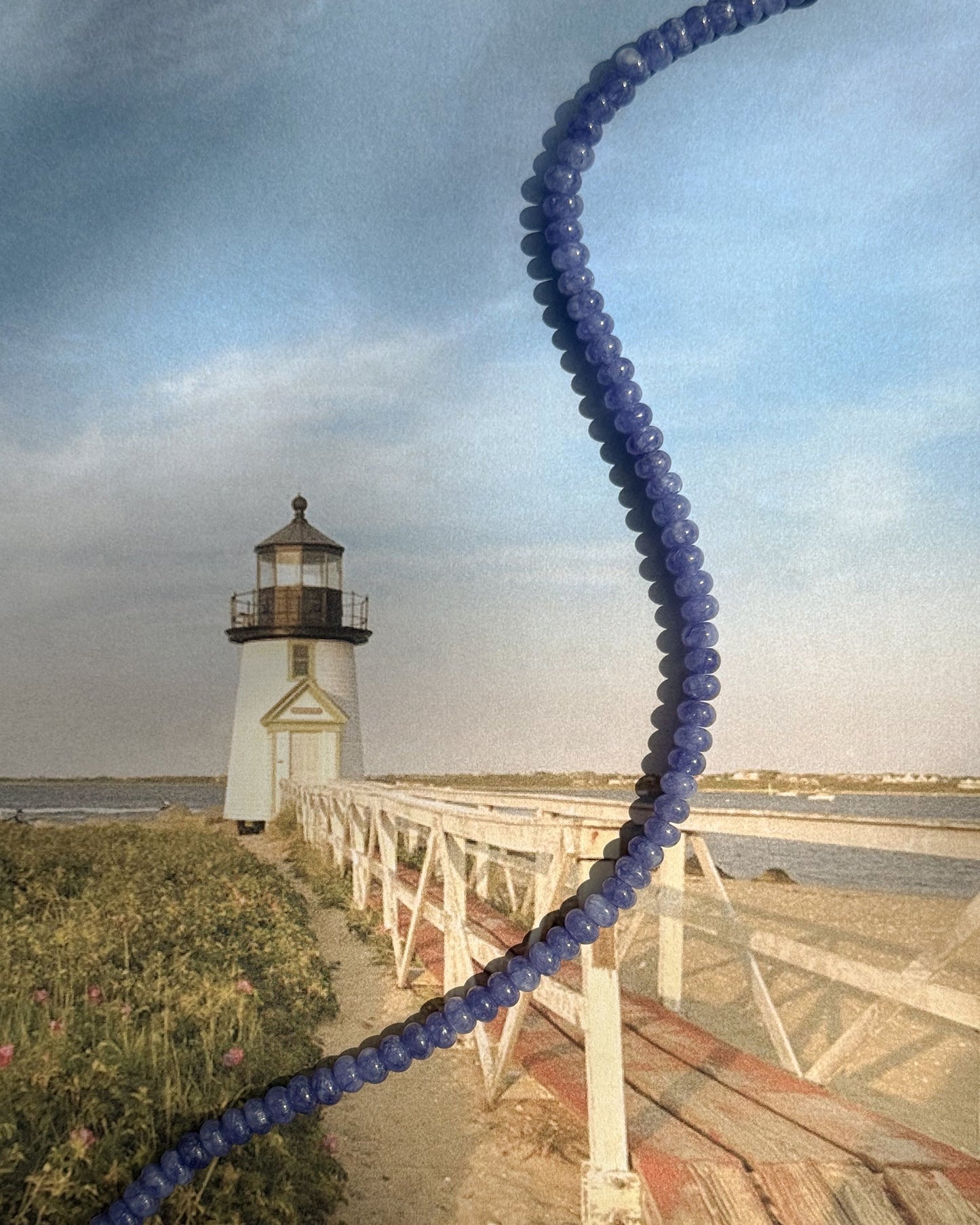 Nantucket Blue Gemstone Necklace - Misc image 3