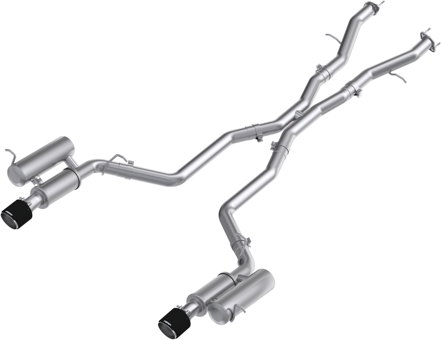 2011-2025 Dodge Durango Cat-Back, Dual Rear Exit Exhaust, S51073CF - Accessories image 1