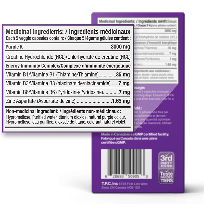 Purple-K 150 Caps - Misc image 2