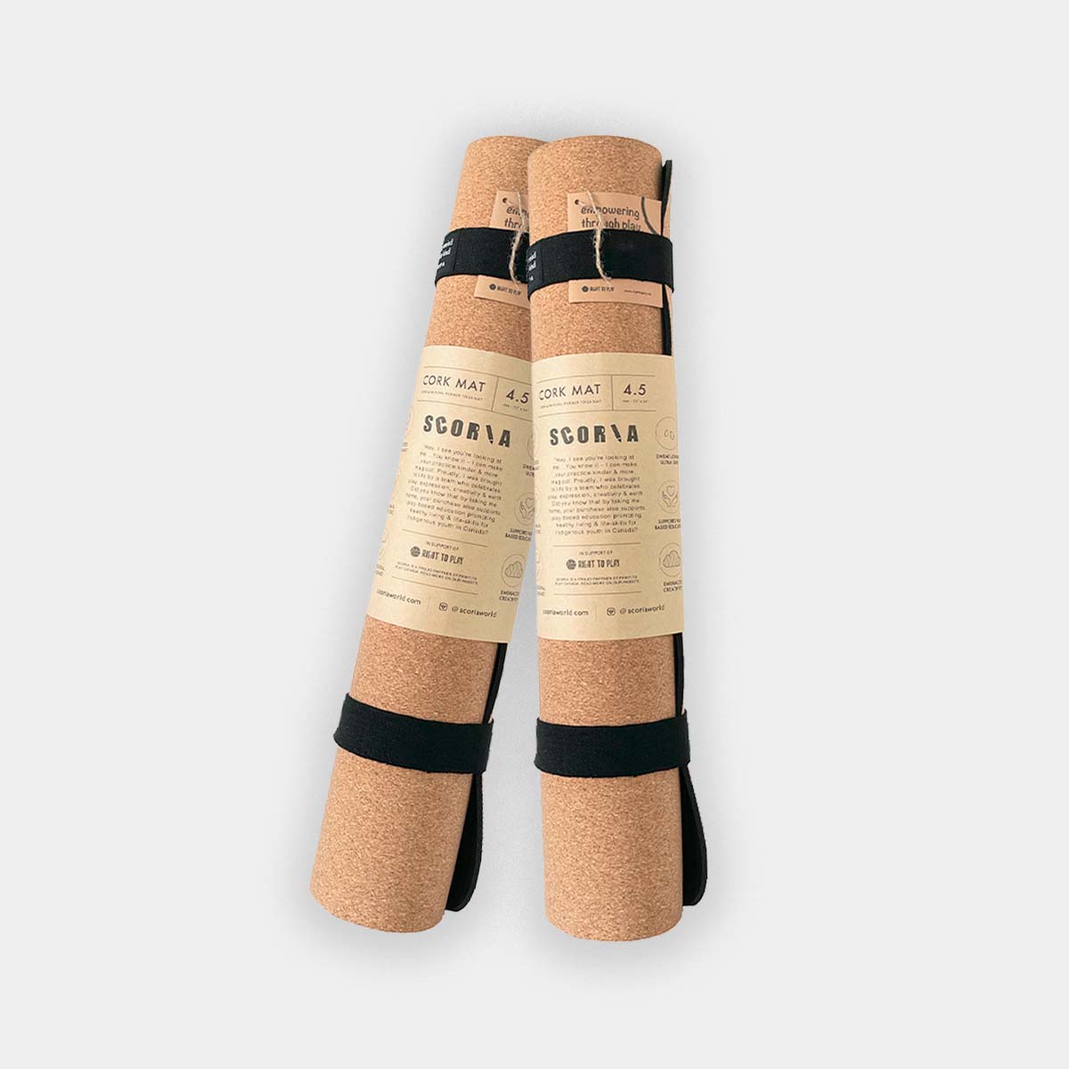 Little Yogi's Pack: Kids Unicorn + Kids Space Cork Mats - Kitchen & Dining image 2