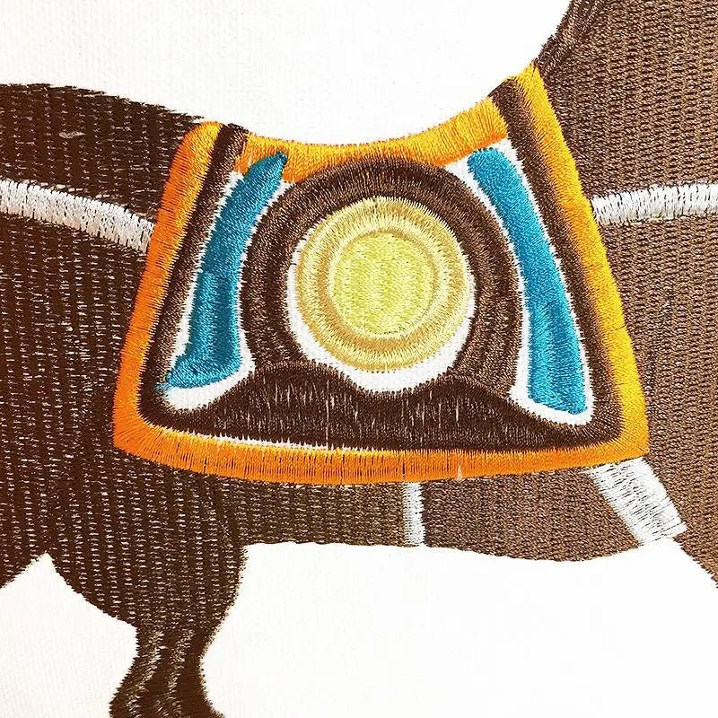 Noble Steed Embroidered Pillow Covers - Home Decor image 6