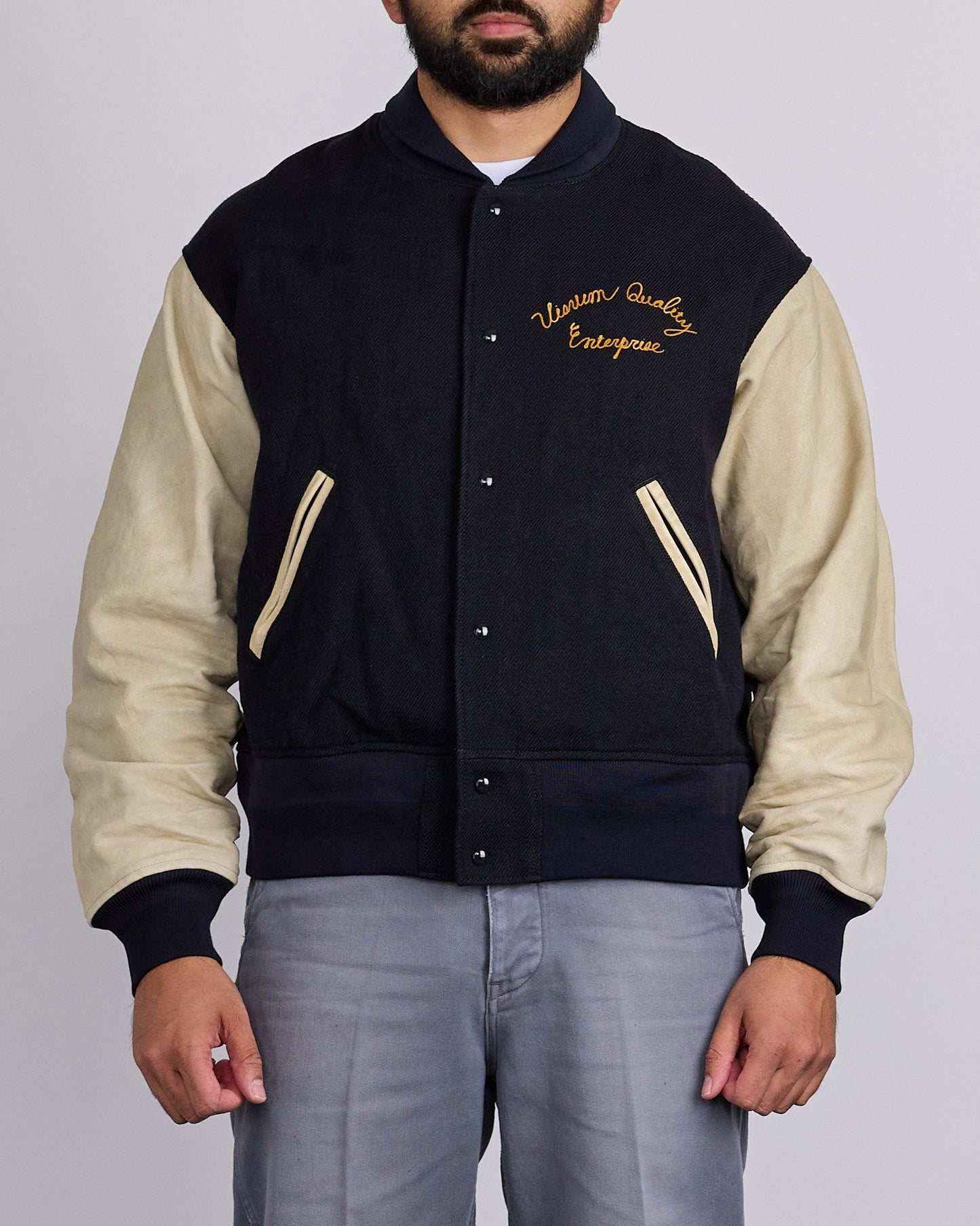 visvim Motors Varsity Blouson Jacket Navy - Misc image 1