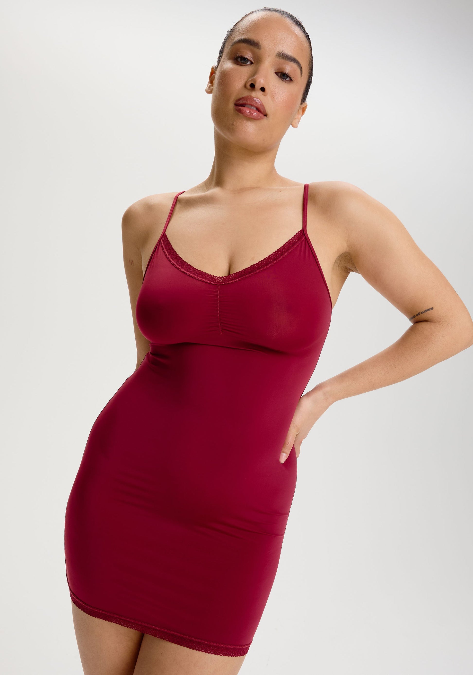 the micro lace trim slip - Misc image 1