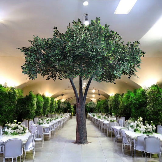 12ft Artificial Ficus Tree - Apparel image 1