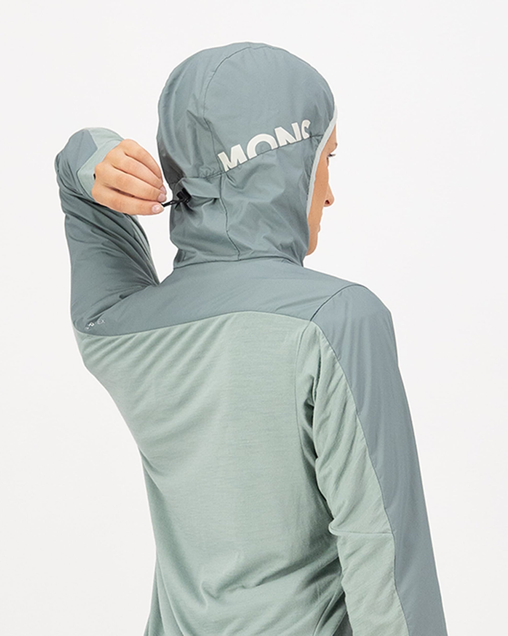 Diversion Merino Wind Jacket - Dew / Desert Sage - Misc image 3