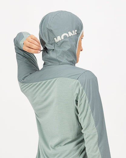 Diversion Merino Wind Jacket - Dew / Desert Sage - Misc image 3