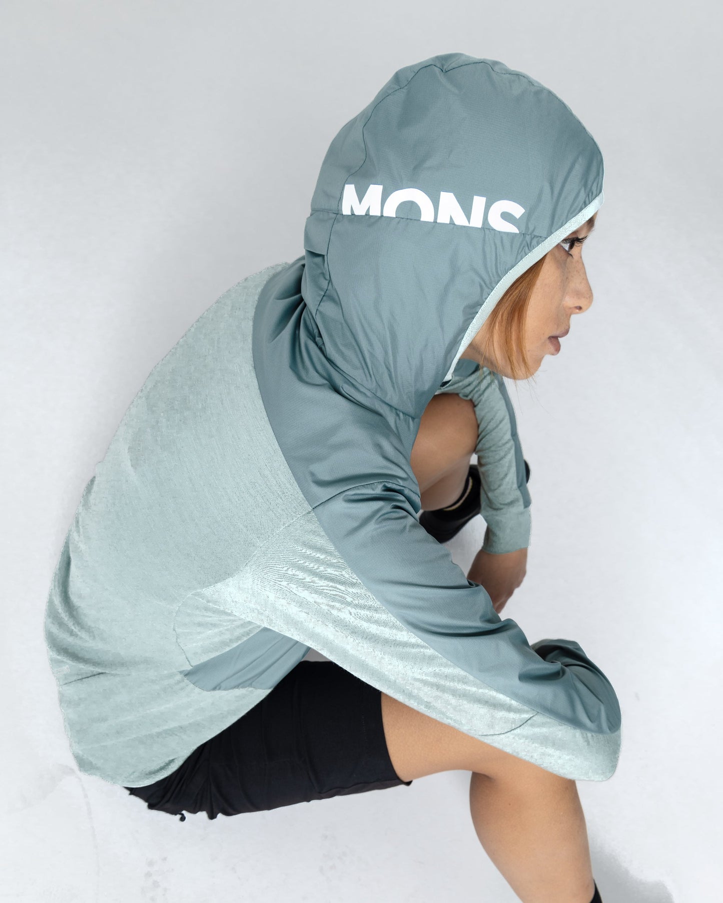 Diversion Merino Wind Jacket - Dew / Desert Sage - Misc image 4